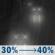 Tonight: A chance of rain. Mostly cloudy, with a low around 49. South southwest wind 10 to 16 mph, with gusts as high as 21 mph. Chance of precipitation is 40%. New rainfall amounts less than a tenth of an inch possible. Tonight: Chance Light Rain