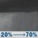 Tonight: Rain showers likely after 11pm. Mostly cloudy. Low around 53, with temperatures rising to around 56 overnight. East southeast wind 7 to 12 mph. Chance of precipitation is 70%. New rainfall amounts less than a tenth of an inch possible. Tonight: Rain Showers Likely